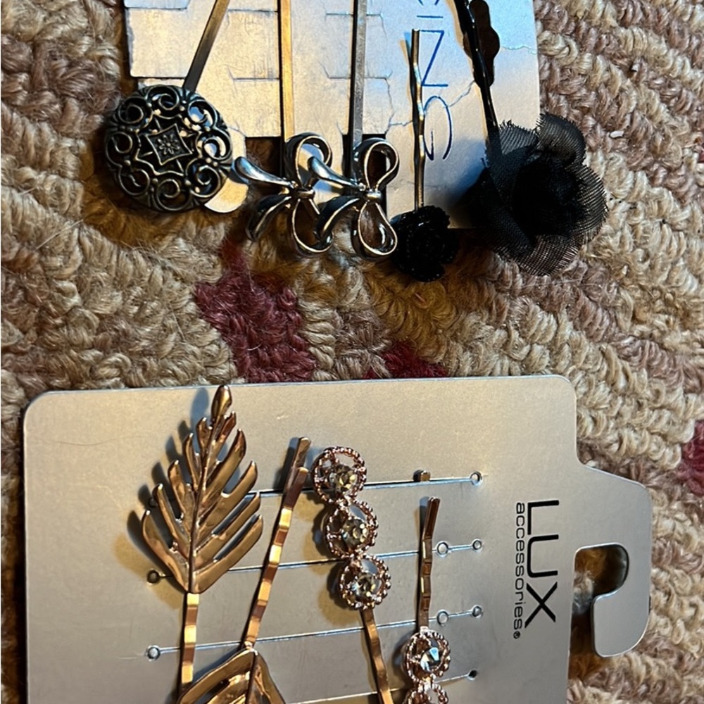 NEW 9 FASHION BOBBY PINS